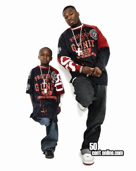 50 cent et son  fils